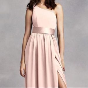 Vera Wang Blush Pink Bridesmaid Dress